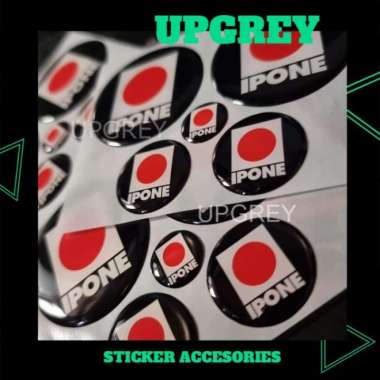 IPONE STIKER EMBLEM NMAX AEROX LEXI STIKER MOTOR 1 SET