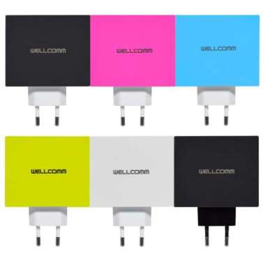 Wellcomm 4 Port USB Charger 4,5A Real Capacity White