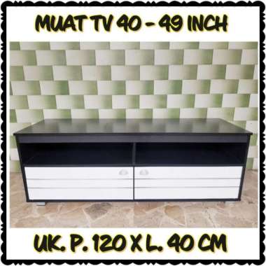 Rak TV - Meja TV 120 CM (TV 40-49 INCH) 100 % ORIGINAL Multicolor