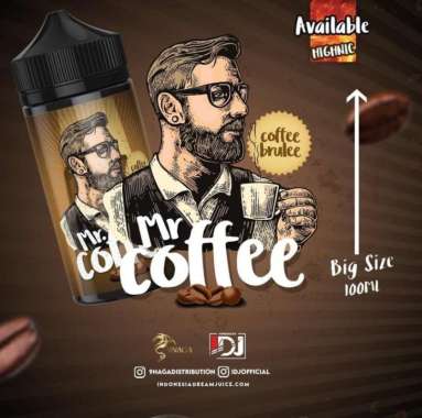 Mr Coffee Brulee 100ML by IDJ x 9Naga 100% Authentic - Liquid 9MG