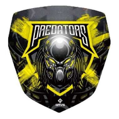 Stiker visor Winshield Nmax - Predators ORANGE
