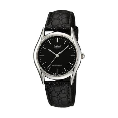 Jual Casio Standard Strap Leather Jam Tangan Pria Black Mtp 1183e 7bdf Online November 2020 Blibli