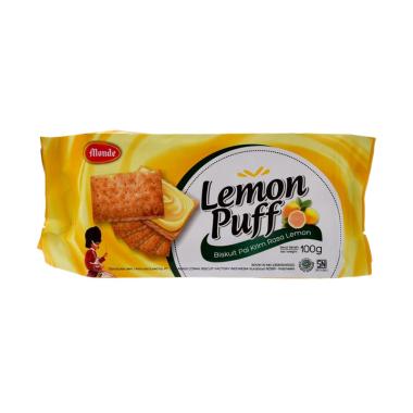 Promo Harga MONDE Puff Lemon 100 gr - Blibli