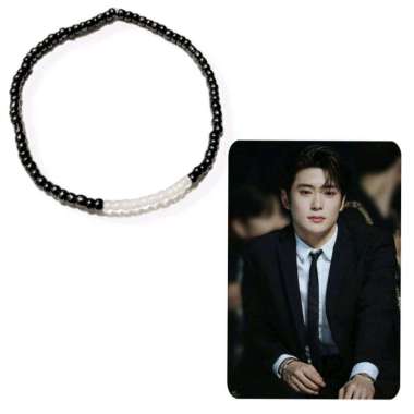 Gelang Kpop Beads Ala Korea Korean Idol Pop Bracelet Elastis Ala Jaehyun