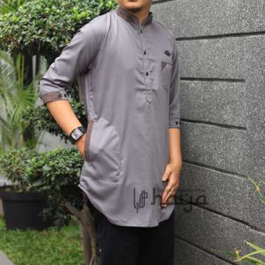 Baju Koko KURTA Pakistan TOYOBO Tangan 3/4 Super Premium Terbaru Qurta Pria Dewasa Irsyad Elzaura AB