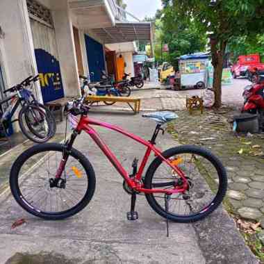 MTB 27.5 Thrill Cleave 4.0 BB Red Metalic Pink Size M