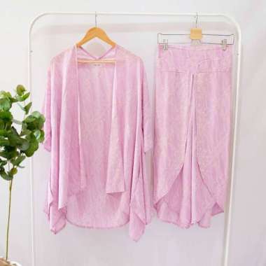 ONE SET BATIK WANITA SETELAN BATIK KONDANGAN OUTER BATIK