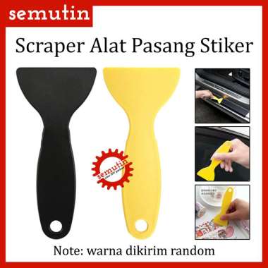 Scraper Alat Pasang Stiker / Scaper Kape B Rakel Kaca Film Lem Wall Decal Wallpaper Sticker Mobil