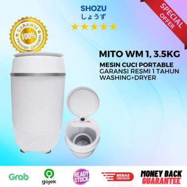 MESIN CUCI PORTABLE MITO WASHING MACHINE MITO WM1 MESIN CUCI 3.5KG