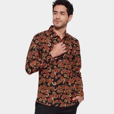 Odza Dirtama Baju Batik Lengan Panjang Pria