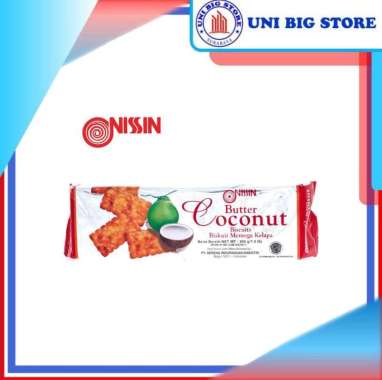 Promo Harga Nissin Biscuits Butter Coconut 200 gr - Blibli