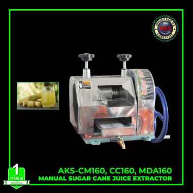 Mesin giling tebu manual sugar cane juice extractor manual AKS-CM160