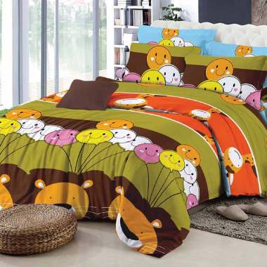 Romeo Baby Safari Set Sprei 160 x 200 Multicolor