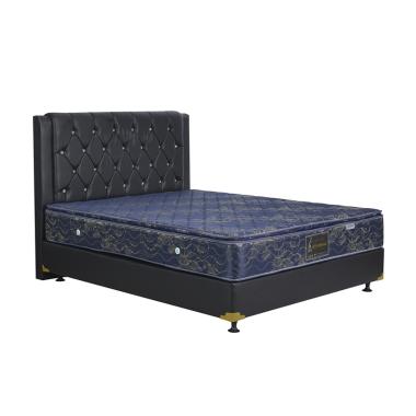 Athena by Eversoft Grand Pillowtop Kasur Springbed Oreo HB Oxford Premium Set Springbed [Fullset/ Kh