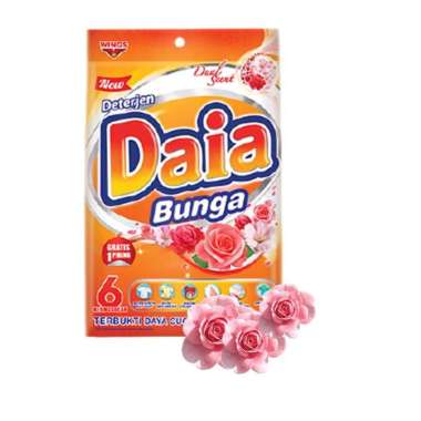 Promo Harga Daia Deterjen Bubuk Bunga 565 gr - Blibli