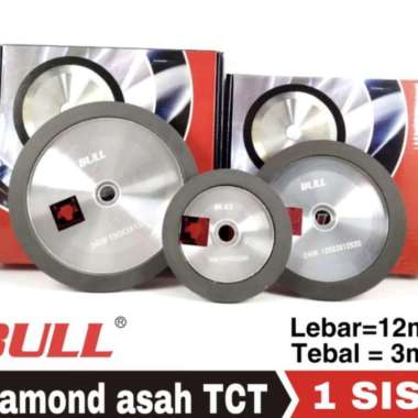 Red Diamond wheel bull grenda asah tct 6 inch gret 600 tebal 150x3x12