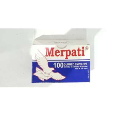 Amplop Merpati Kecil Model Diamond ( 110 x 70 mm )