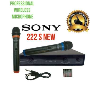 mic mikropon wireless sony 222s new