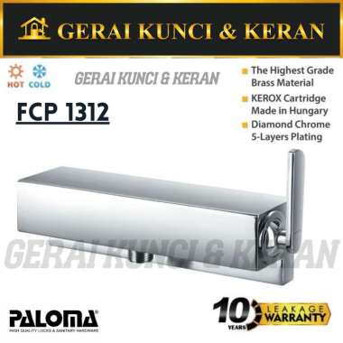 PALOMA FCP 1312 Keran Mixer Shower Mandi Panas Dingin Kran Air