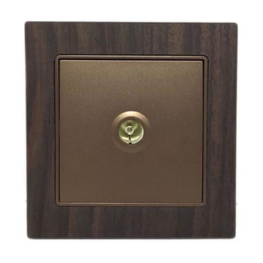 Boton G9-014 TV Socket - Wood