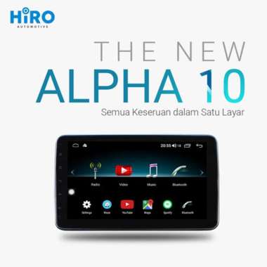 Jual Hiro Hirodio Android Alpha 10 Inch - Headunit 2 Din