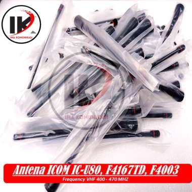 ANTENA HT ICOM UNTUK TIPE IC-U80,F4167TD,F4003 FREQUENCY 400MHZ