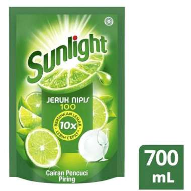 Promo Harga Sunlight Pencuci Piring Jeruk Nipis 100 700 ml - Blibli