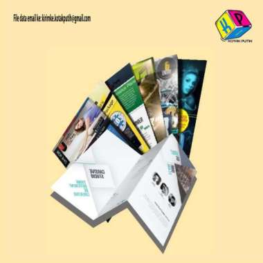 Cetak Brosur A5 (2 Sisi ) 1 rim / 500 lbr | Art Paper 120 gr Murah !