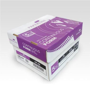 Paperline #PPL CF K5 Continuous Form [9.5 Inch x 11 inch/ 5 Ply] MULTICOLOR