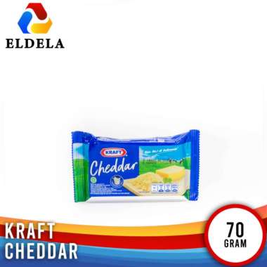 Keju Kraft Cheddar 70 Gr