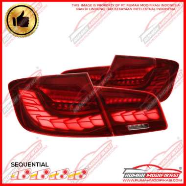 STOP LAMP - BMW F10 2010-2017 - LED - RED CLEAR - SEQUENTIAL