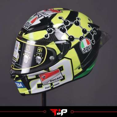 Agv Pista Gp R Carbon Iannone 2016 Ducati Helm Full Face XL Yellow