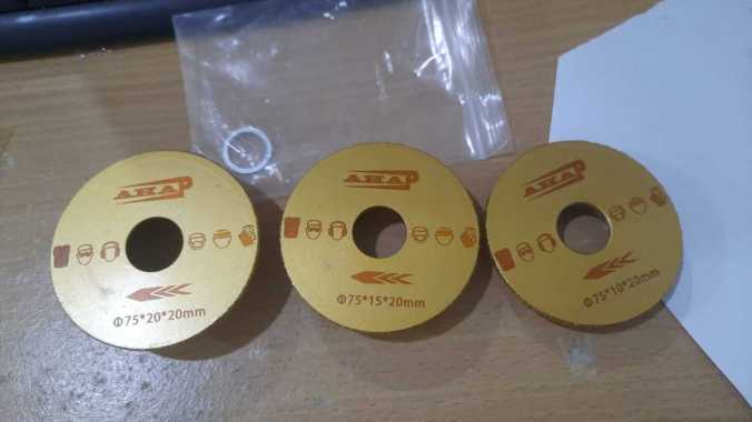 Mata bevel bullnose pinggul granit marmer diamond wheel 20 MM