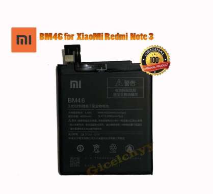 BATERAI XIAOMI BM46 REDMI NOTE 3