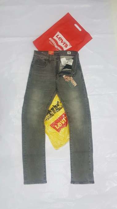 ORIGINAL JEANS IMPORT BRANDED PAKAIAN PRIA SLIMFIT STRETCH CELANA PANJANG PRIA DENIM WASHED 34 Light