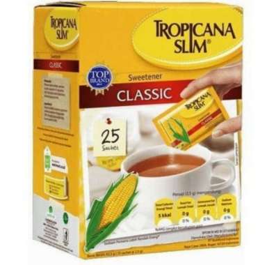Promo Harga Tropicana Slim Sweetener Classic 25 pcs - Blibli