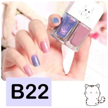 ALNECE 2IN1 KUTEK HALAL (BS SHOLAT) NON PEEL OFF KUTEKS B22