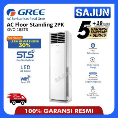 GREE AC Floor Standing 2PK GVC-18STS R32 Wifi Connection 1 Phase