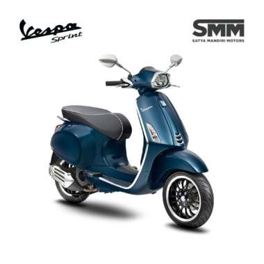 Vespa Sprint 150 I-GET ABS Sepeda Motor [OTR Surabaya] Blue Estroverso Surabaya