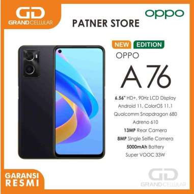 OPPO A76 Glowing Black
