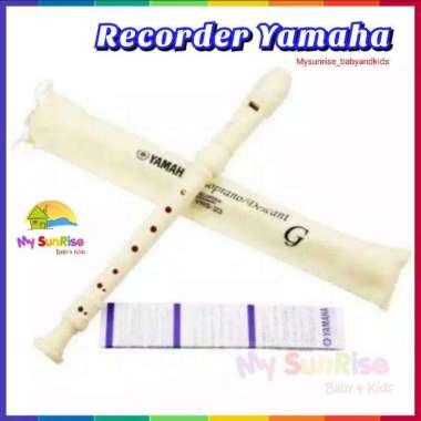 DIJAMIN ASLI !! Mainan musik anak Seruling / Suling / Recorder Yamaha Original