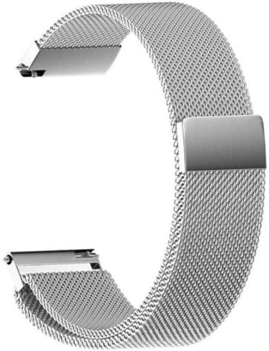 Tali Jam Milanese Loop Strap Watchband Stainless 22mm Samsung Gear S3 silver