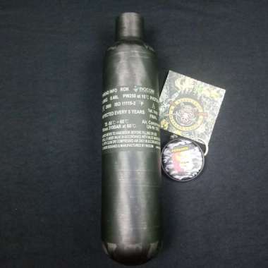 BOTOL COMPOSITE CARBON INOCOM / BOTOL INOCOM KOMPOSIT KARBON / TABUNG INOCOM COMPOSITE CARBON / BOCA