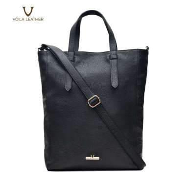VOILA LEATHER | HEYDY Tas Tote Selempang Backpack Wanita Kulit Asli Genuine Leather Tas Kerja Laptop