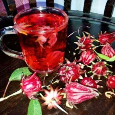 Teh Bunga Rosella Merah