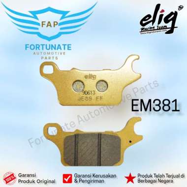Dispad ELIG Kampas Rem Depan All New Vario 150 125 ( 2018 - 2021 ) . Genio & New Genio 2021