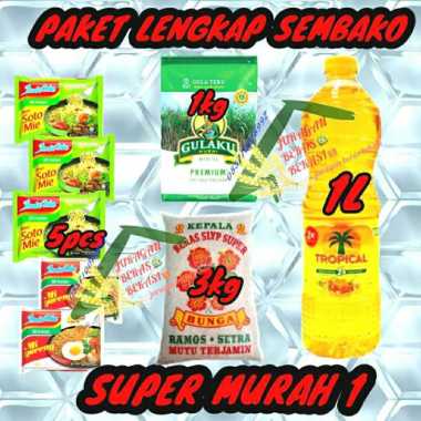 PAKET SEMBAKO BERMERK LENGKAP SUPER MURAH 1