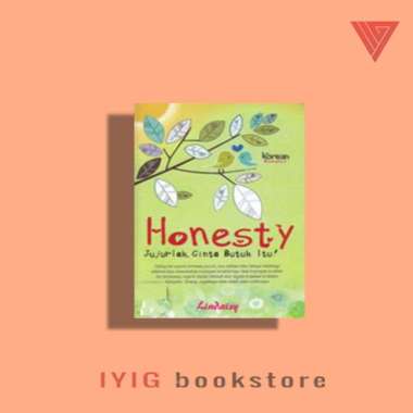 Buku/novel honesty jujurlah cinta butuh itu/novel korea/novel korean/novel cinta/novel remaja/novel 