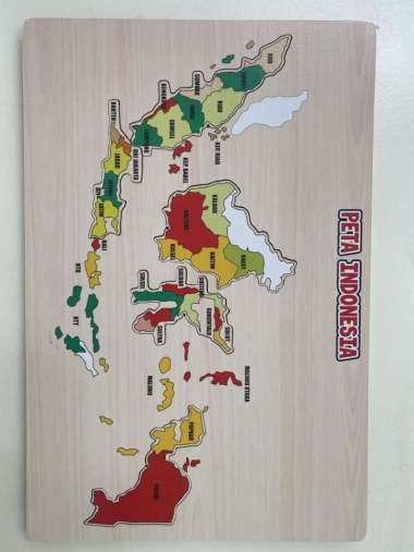 Puzzle Peta Indonesia, Puzzle Bendera , Puzzle Garuda peta indonesia