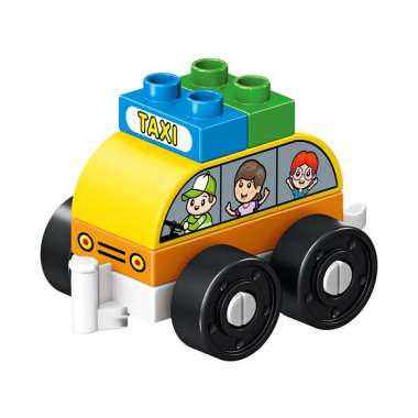 Okiedog Brix Taxi 12pcs - Mainan Bongkar Pasang Anak